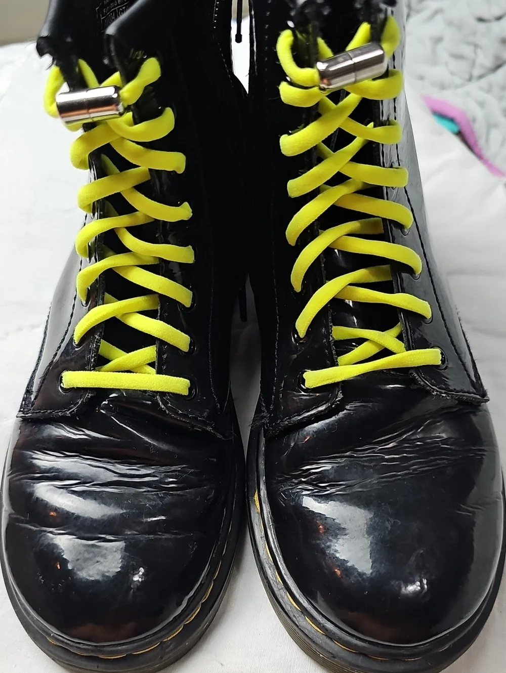Dr Martens 15382 Black Girl Leather Ankle Boots Size 2